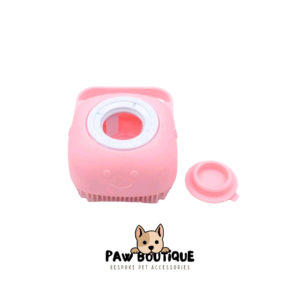 Dog shampoo hand brush